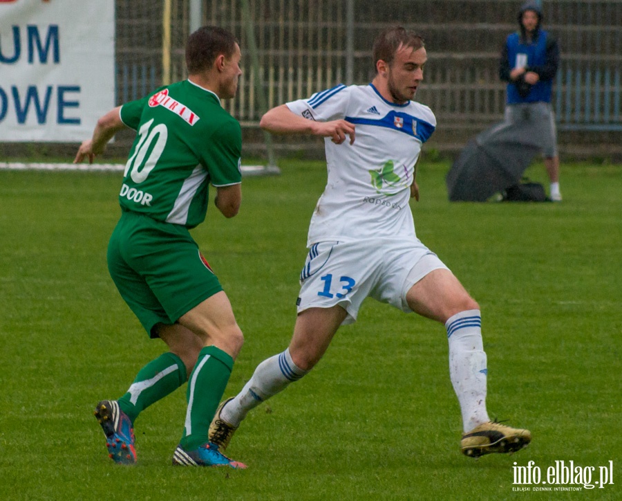 II liga: Olimpia Elblg - Radomiak Radom 1:0, fot. 14