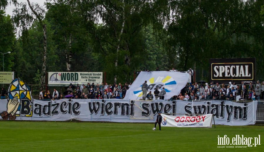 II liga: Olimpia Elblg - Radomiak Radom 1:0, fot. 16