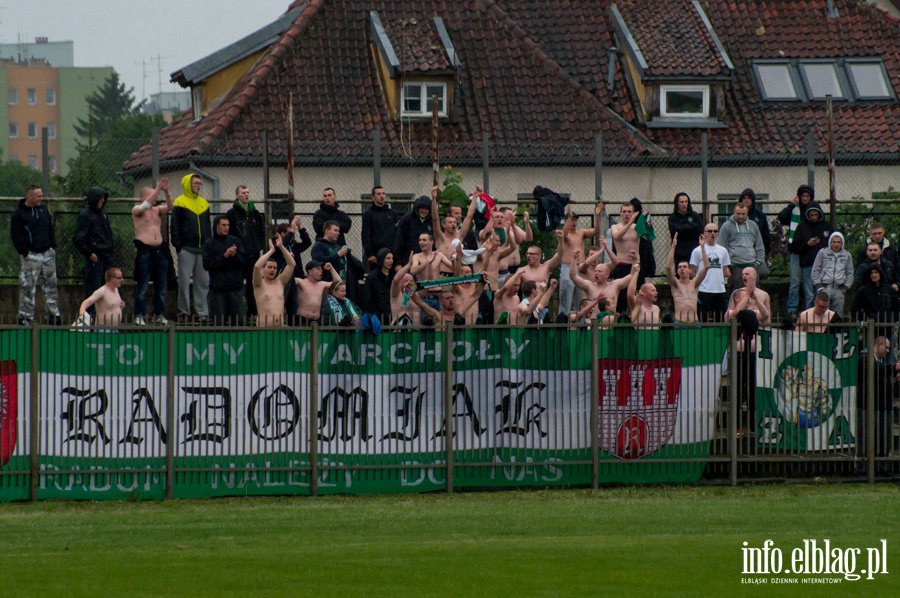 II liga: Olimpia Elblg - Radomiak Radom 1:0, fot. 22