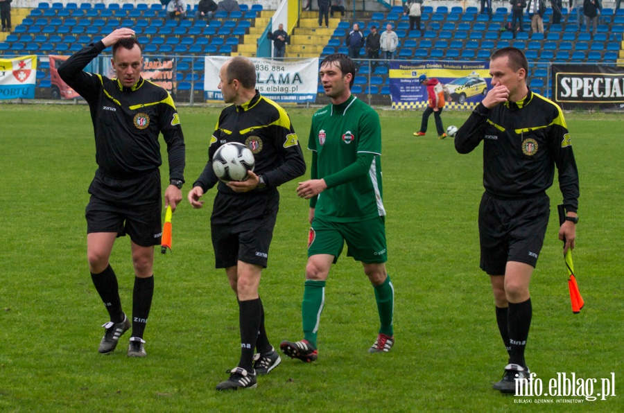 II liga: Olimpia Elblg - Radomiak Radom 1:0, fot. 25