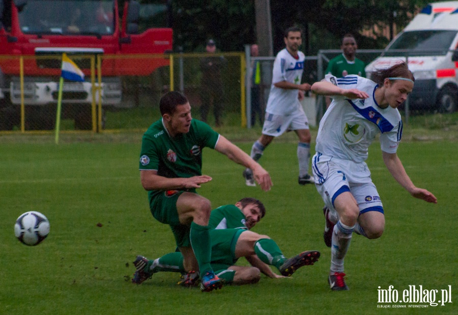 II liga: Olimpia Elblg - Radomiak Radom 1:0, fot. 27