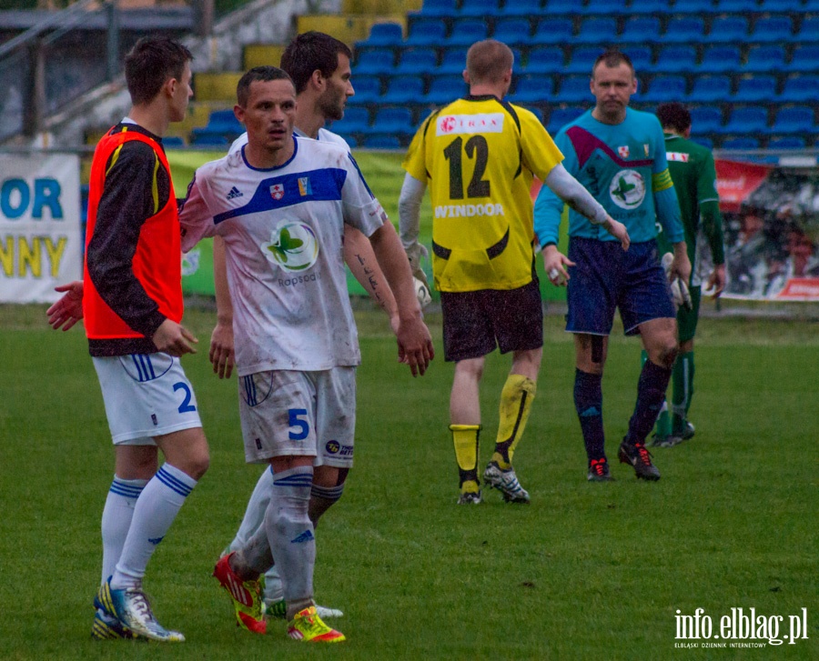 II liga: Olimpia Elblg - Radomiak Radom 1:0, fot. 31