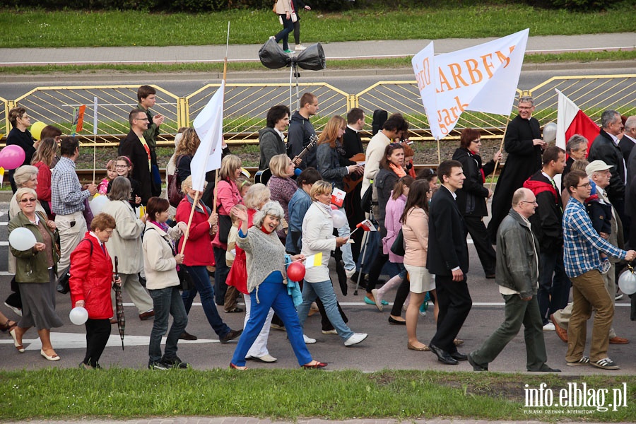 III Marsz dla ycia i rodziny w Elblgu - maj 2013, fot. 11