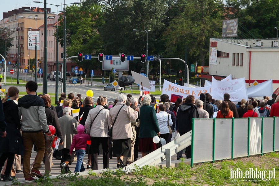 III Marsz dla ycia i rodziny w Elblgu - maj 2013, fot. 21