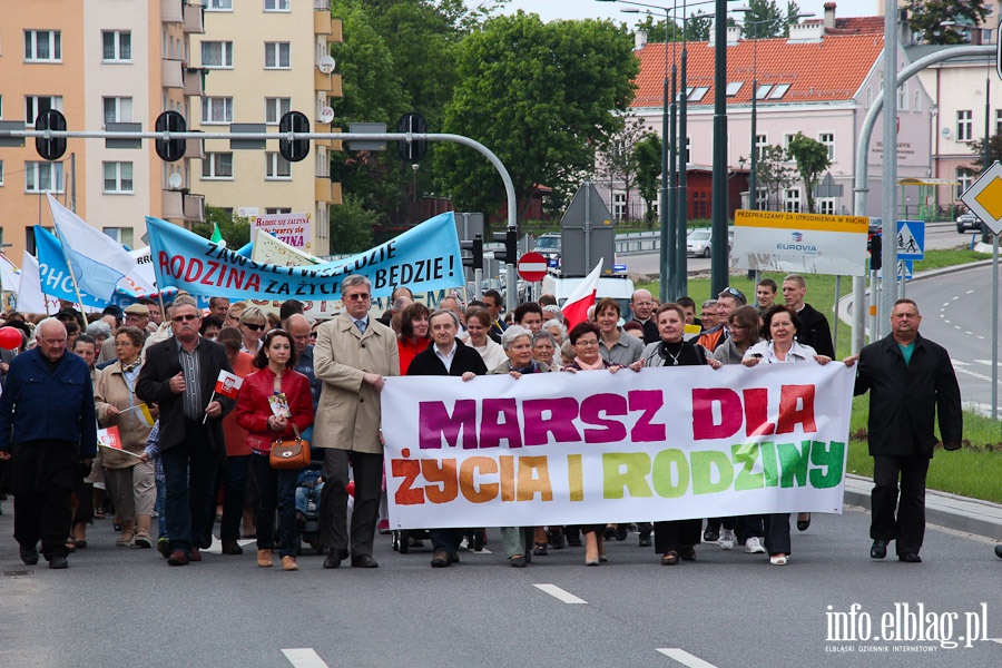 III Marsz dla ycia i rodziny w Elblgu - maj 2013, fot. 23