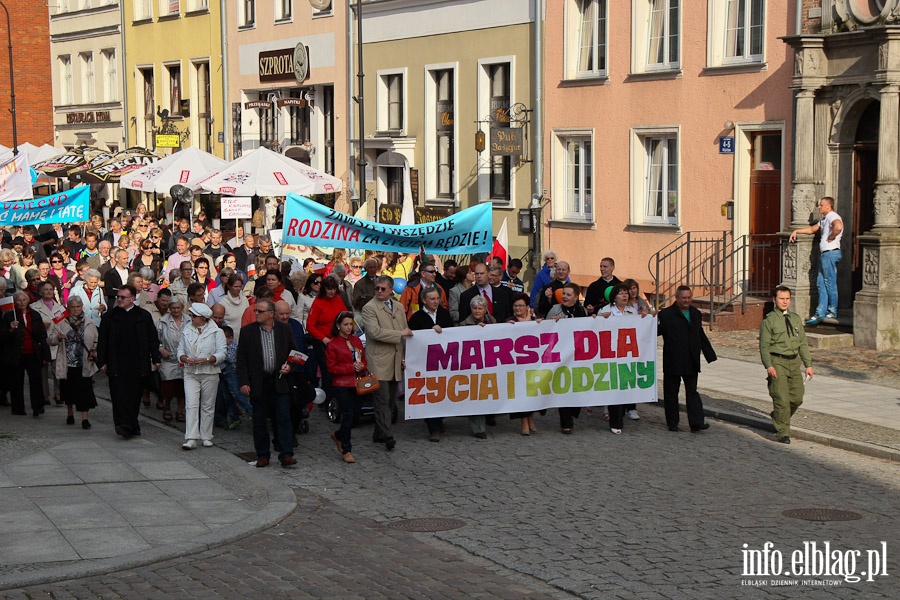 III Marsz dla ycia i rodziny w Elblgu - maj 2013, fot. 25