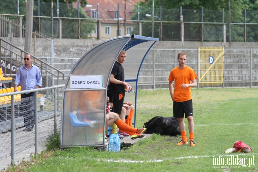 II liga: Concordia Elblg - Olimpia Elblg 0:1, fot. 1