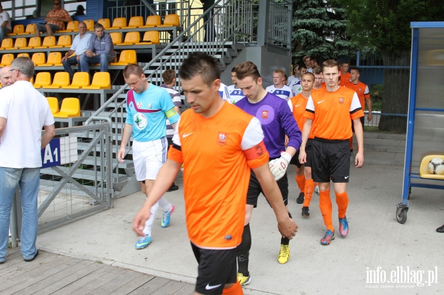 II liga: Concordia Elblg - Olimpia Elblg 0:1, fot. 3