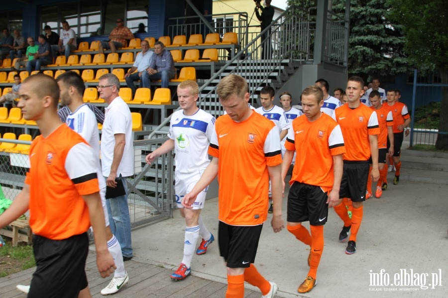 II liga: Concordia Elblg - Olimpia Elblg 0:1, fot. 4