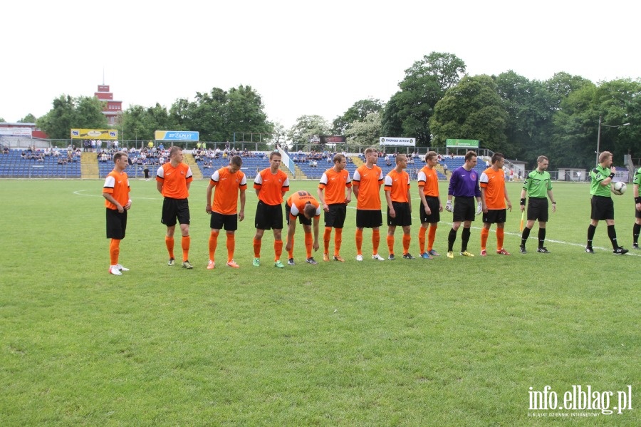 II liga: Concordia Elblg - Olimpia Elblg 0:1, fot. 5