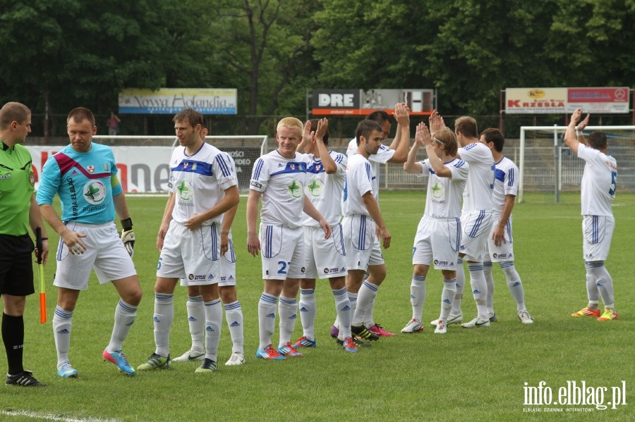 II liga: Concordia Elblg - Olimpia Elblg 0:1, fot. 6