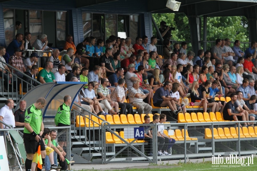 II liga: Concordia Elblg - Olimpia Elblg 0:1, fot. 9