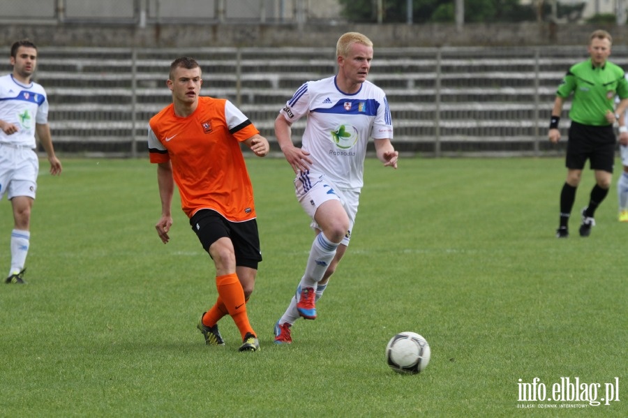 II liga: Concordia Elblg - Olimpia Elblg 0:1, fot. 10