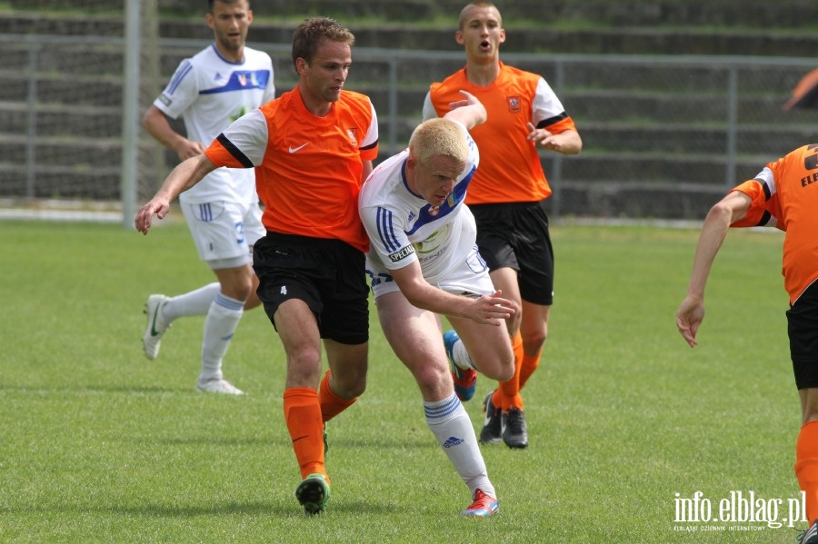 II liga: Concordia Elblg - Olimpia Elblg 0:1, fot. 13