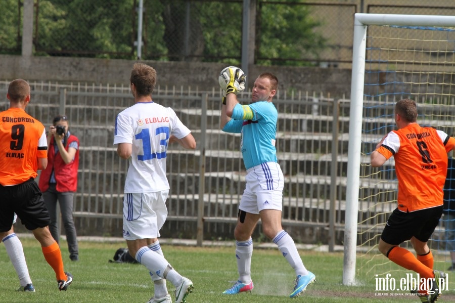 II liga: Concordia Elblg - Olimpia Elblg 0:1, fot. 18