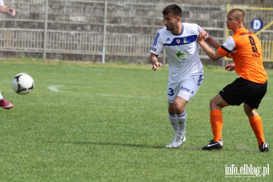 II liga: Concordia Elblg - Olimpia Elblg 0:1, fot. 19