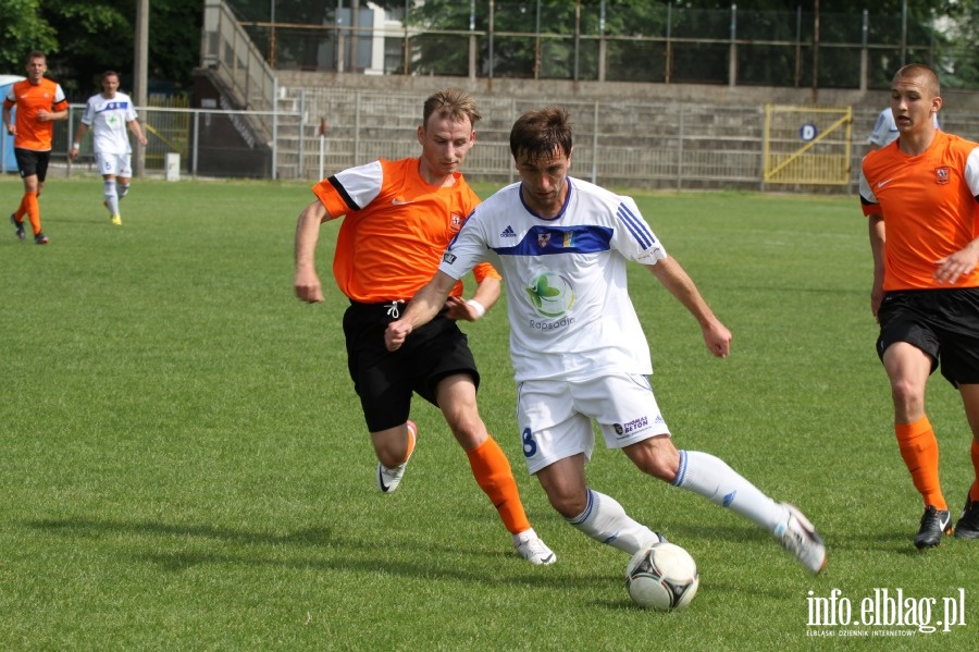 II liga: Concordia Elblg - Olimpia Elblg 0:1, fot. 20