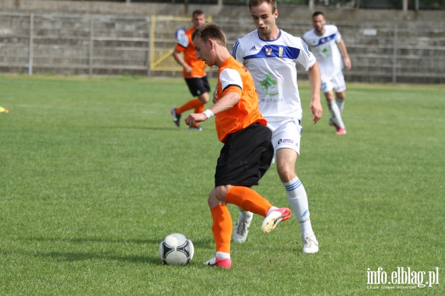 II liga: Concordia Elblg - Olimpia Elblg 0:1, fot. 21