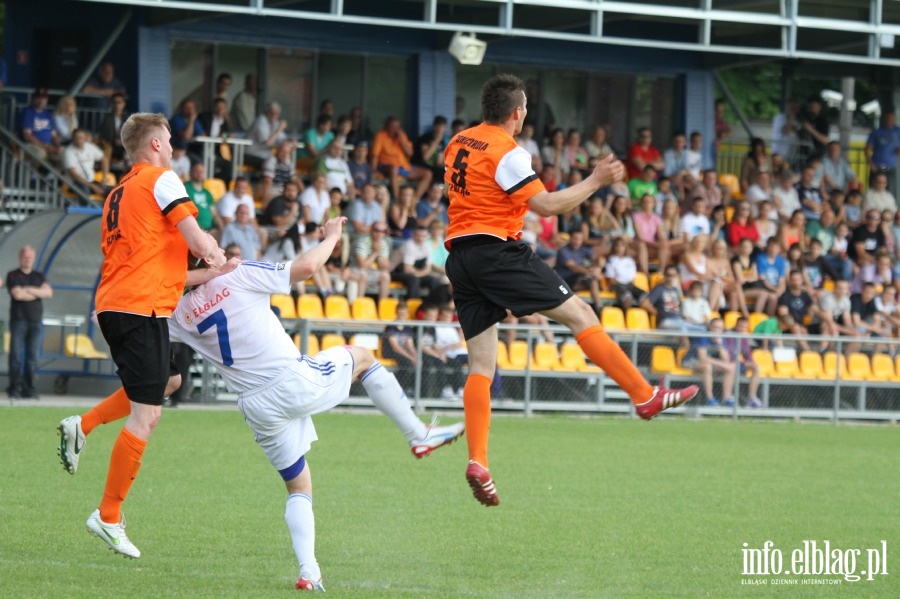 II liga: Concordia Elbląg - Olimpia Elbląg 0:1, fot. 26