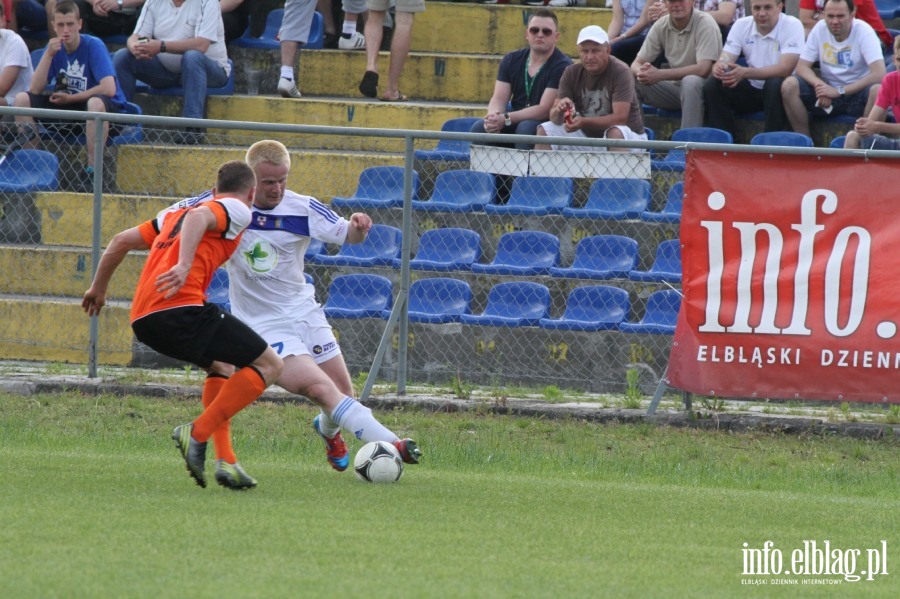 II liga: Concordia Elblg - Olimpia Elblg 0:1, fot. 27