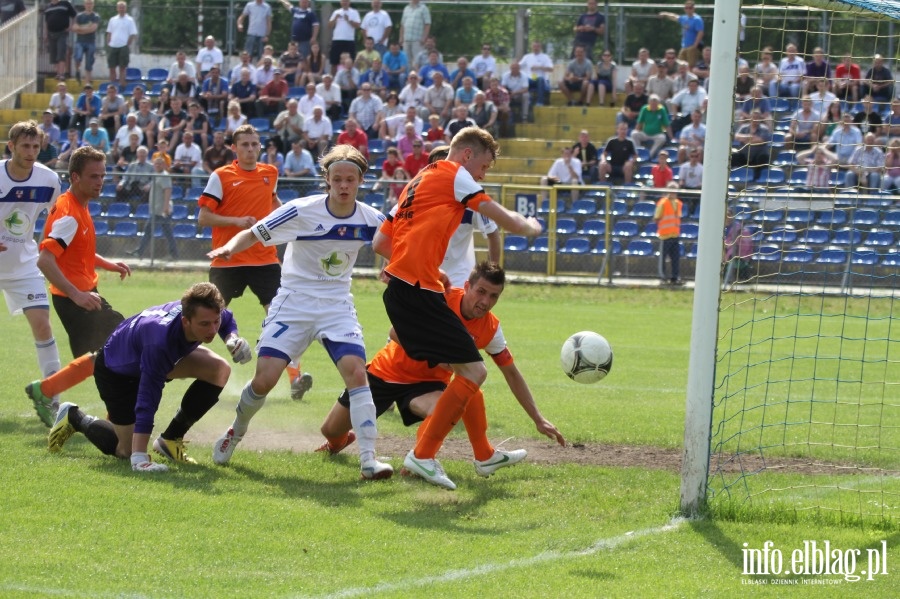 II liga: Concordia Elblg - Olimpia Elblg 0:1, fot. 30