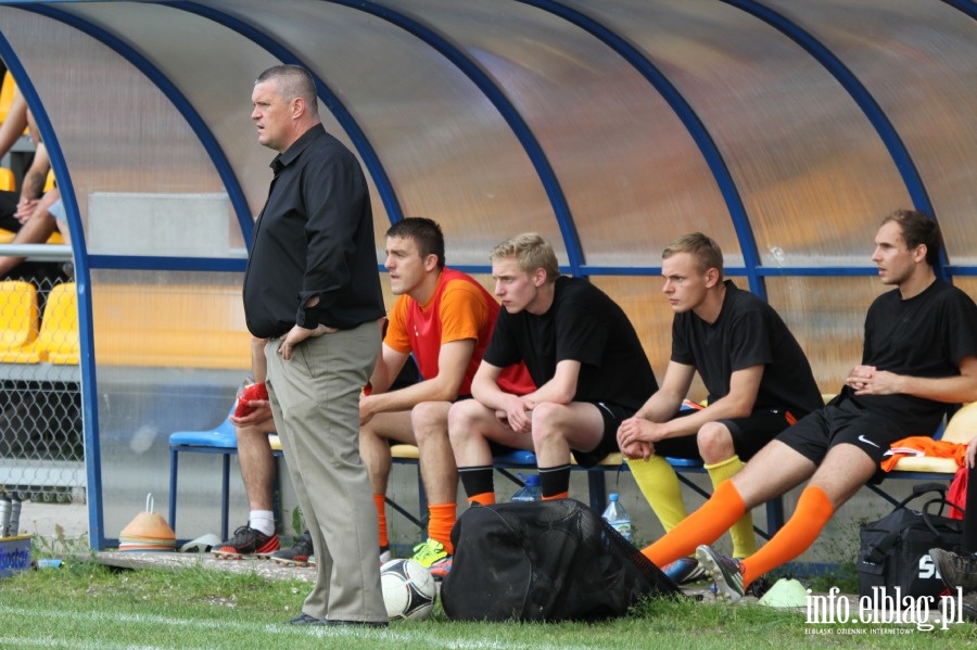 II liga: Concordia Elblg - Olimpia Elblg 0:1, fot. 32