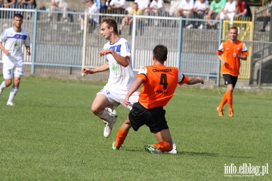 II liga: Concordia Elblg - Olimpia Elblg 0:1, fot. 34