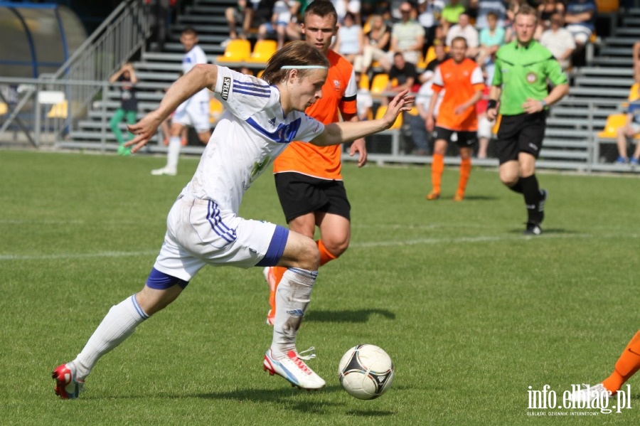 II liga: Concordia Elblg - Olimpia Elblg 0:1, fot. 35