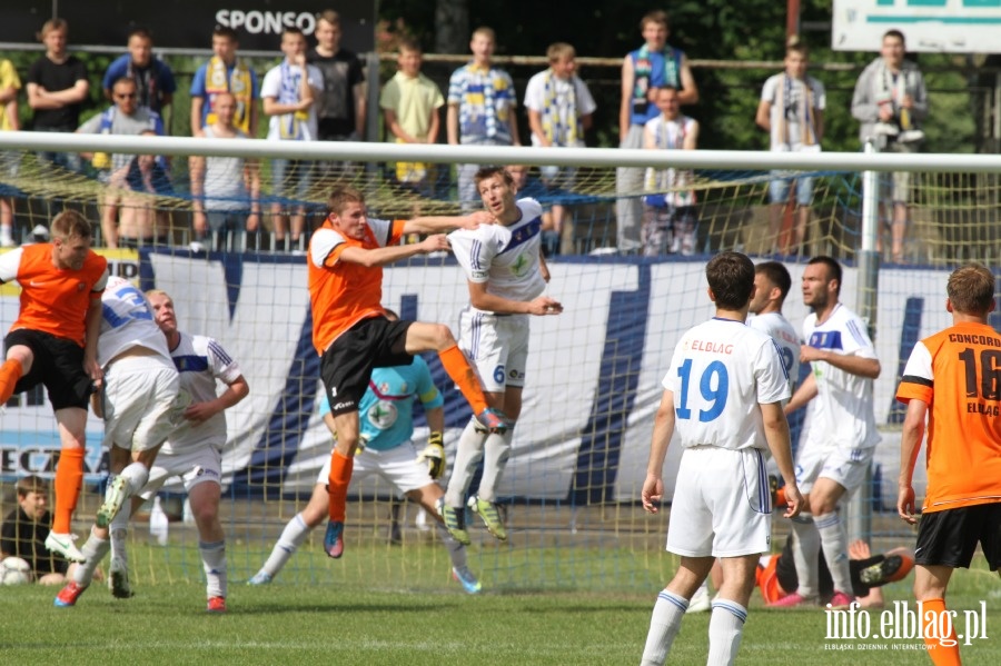 II liga: Concordia Elblg - Olimpia Elblg 0:1, fot. 37