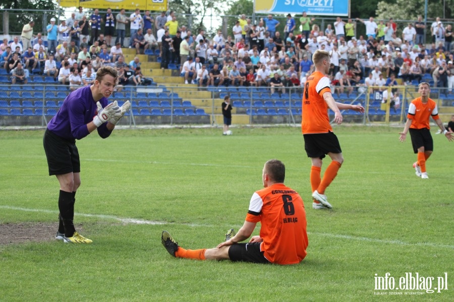 II liga: Concordia Elblg - Olimpia Elblg 0:1, fot. 42