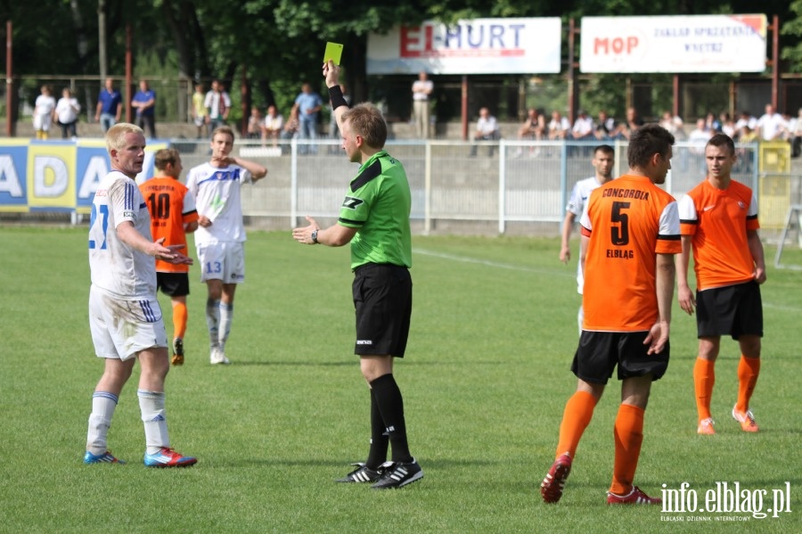 II liga: Concordia Elblg - Olimpia Elblg 0:1, fot. 43