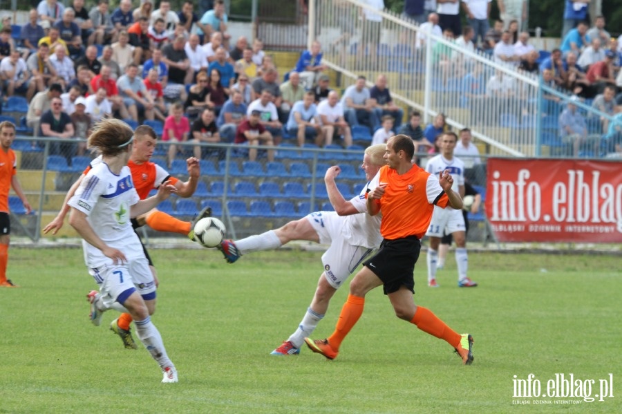 II liga: Concordia Elblg - Olimpia Elblg 0:1, fot. 44