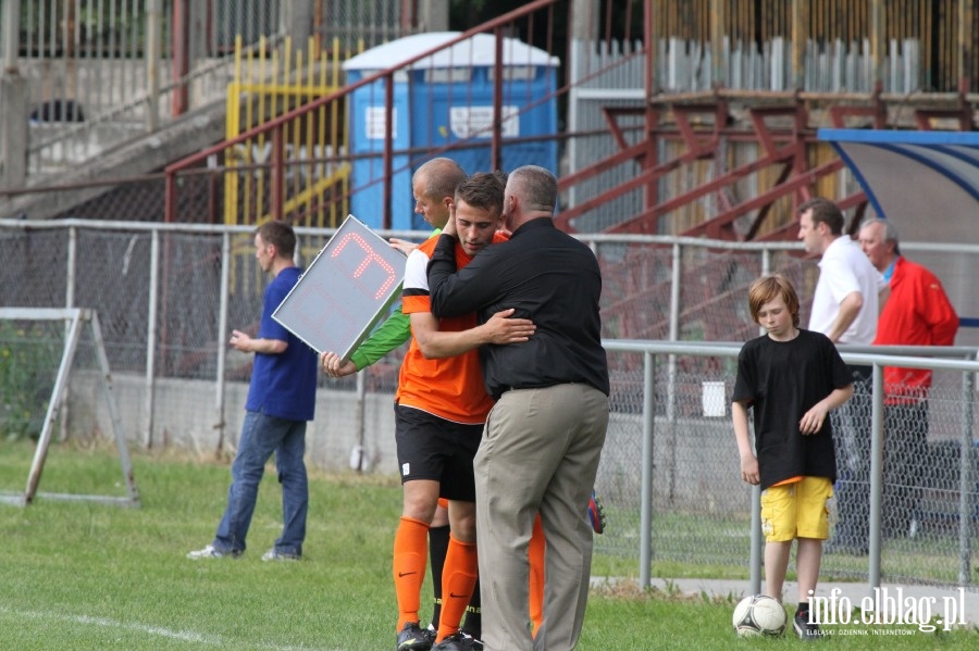 II liga: Concordia Elblg - Olimpia Elblg 0:1, fot. 46