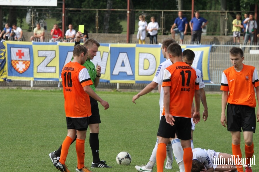 II liga: Concordia Elblg - Olimpia Elblg 0:1, fot. 47