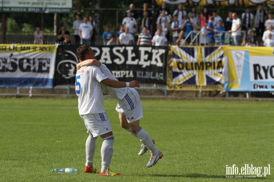 II liga: Concordia Elblg - Olimpia Elblg 0:1, fot. 50