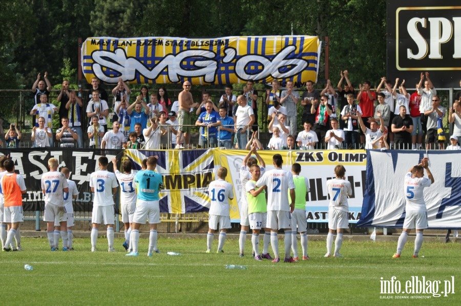 II liga: Concordia Elblg - Olimpia Elblg 0:1, fot. 54