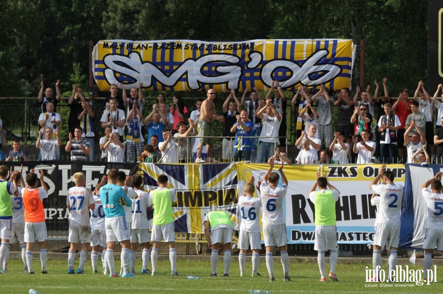 II liga: Concordia Elblg - Olimpia Elblg 0:1, fot. 55