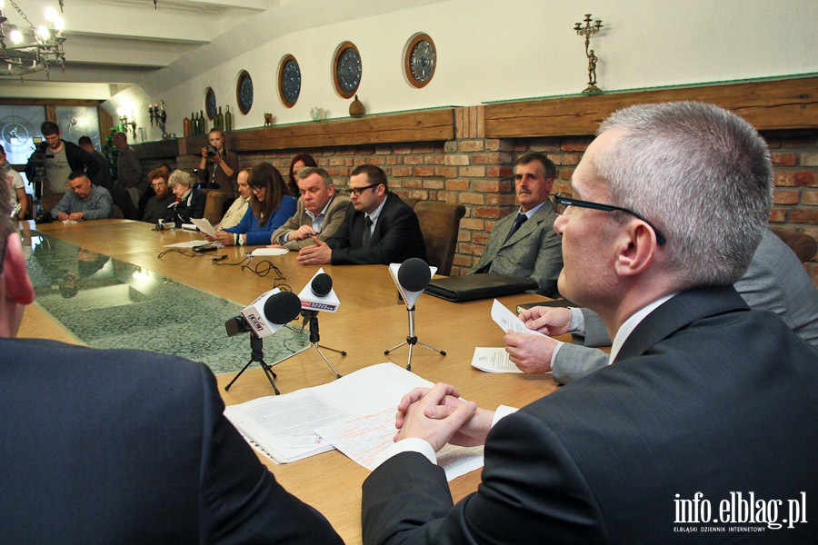  Cezary Balbuza kandydatem EKO na Prezydenta Elblga, fot. 1