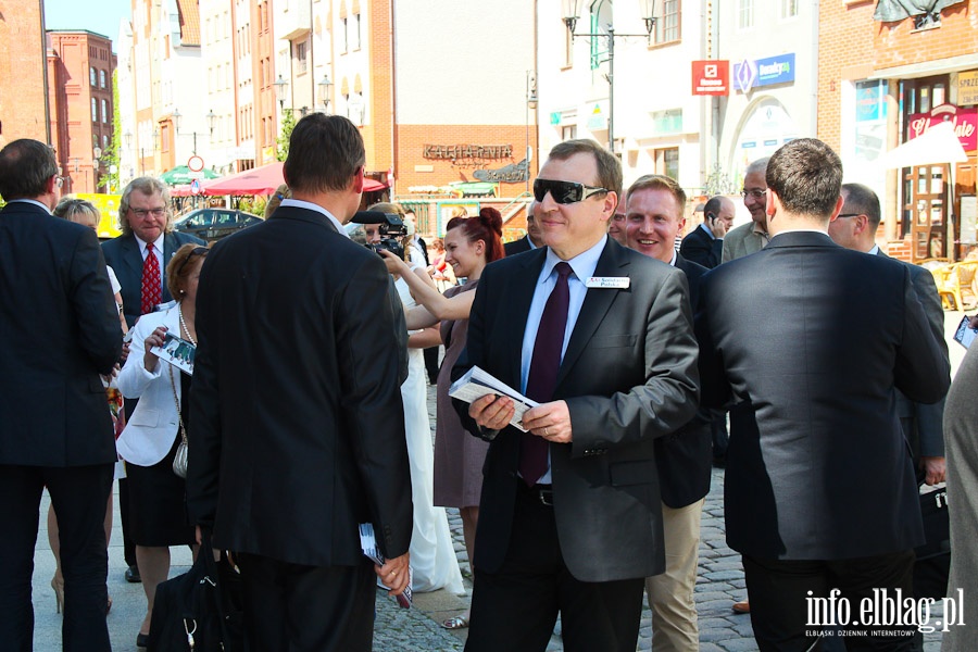 Wyjazdowe posiedzenie Klubu Parlamentarnego Solidarnej Polski z zarzdem SP w Elblgu, fot. 12