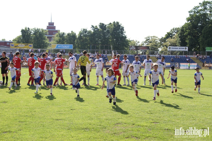 II liga: Olimpia Elblg - Wisa Puawy 0:0, fot. 2