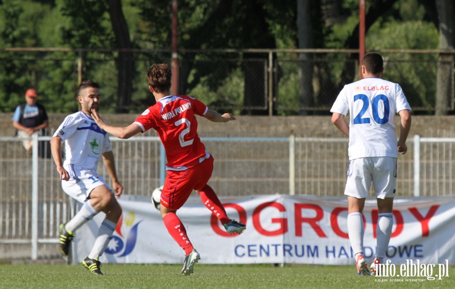 II liga: Olimpia Elblg - Wisa Puawy 0:0, fot. 7