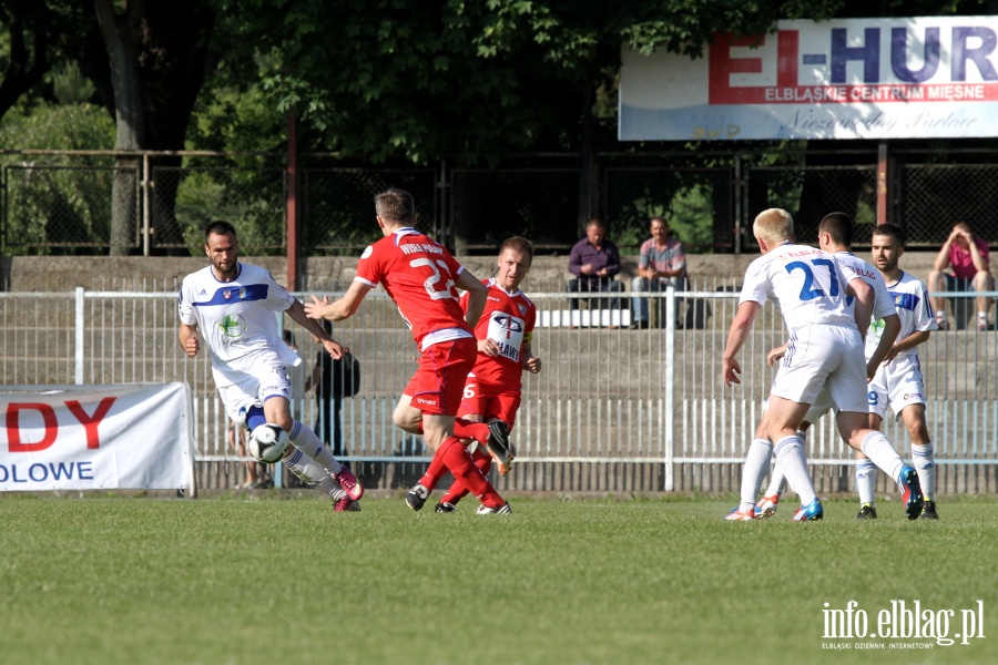 II liga: Olimpia Elblg - Wisa Puawy 0:0, fot. 9