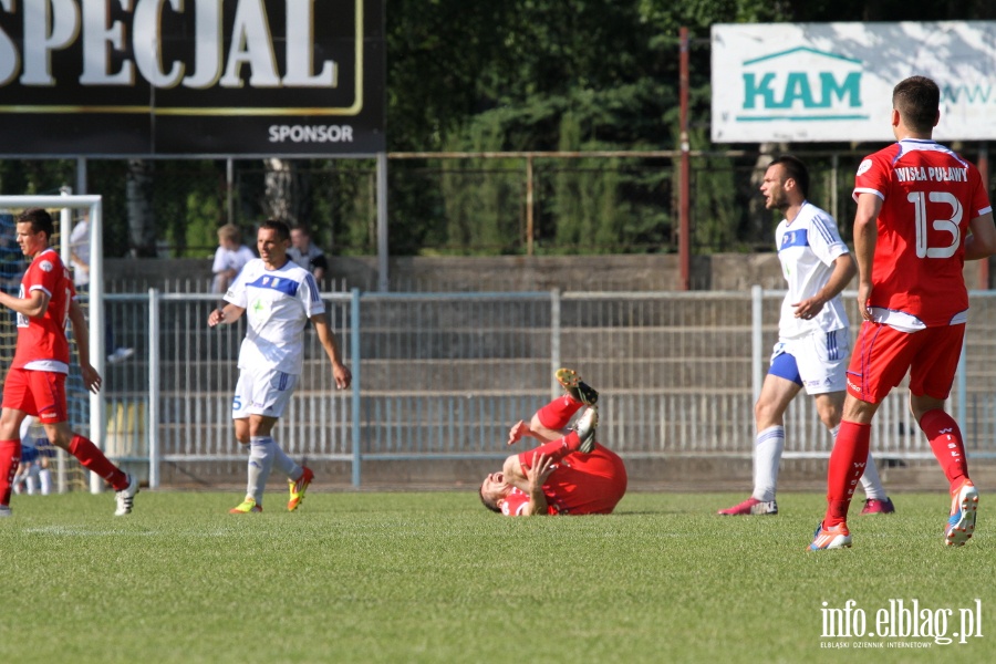 II liga: Olimpia Elblg - Wisa Puawy 0:0, fot. 10