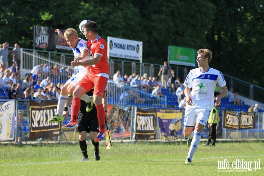 II liga: Olimpia Elblg - Wisa Puawy 0:0, fot. 13