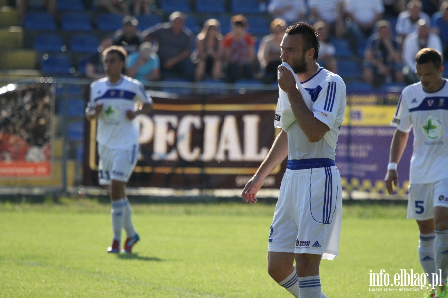 II liga: Olimpia Elblg - Wisa Puawy 0:0, fot. 17