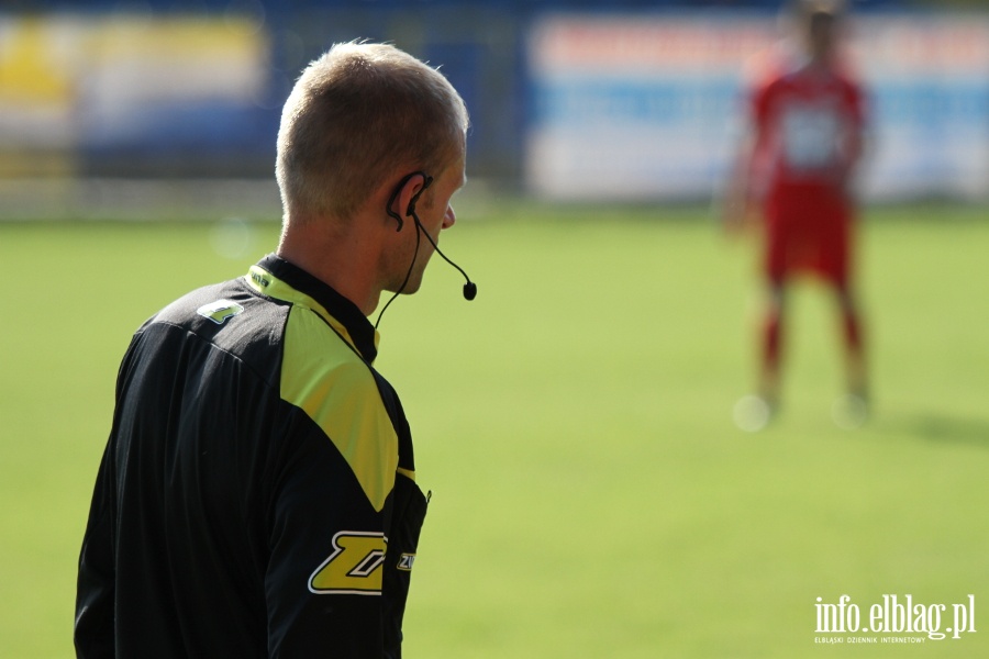 II liga: Olimpia Elblg - Wisa Puawy 0:0, fot. 18