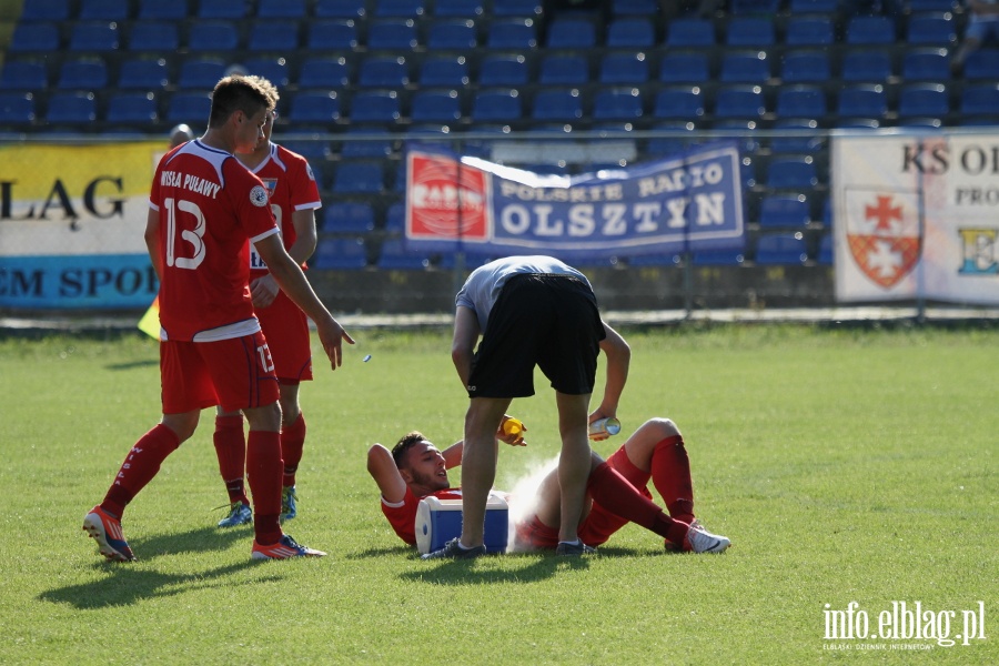 II liga: Olimpia Elblg - Wisa Puawy 0:0, fot. 20