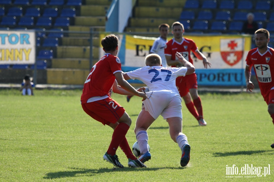 II liga: Olimpia Elblg - Wisa Puawy 0:0, fot. 21