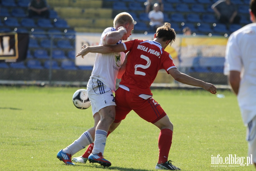 II liga: Olimpia Elblg - Wisa Puawy 0:0, fot. 23