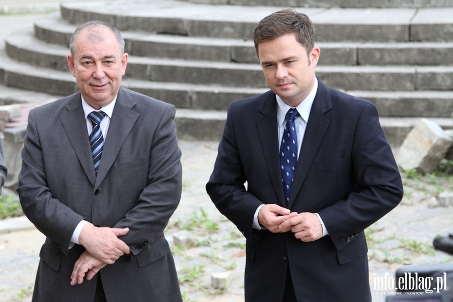 Adam Hoffman i Mariusz Antoni Kamiński w Elblągu, fot. 3